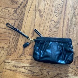 Coach Black Wristlet